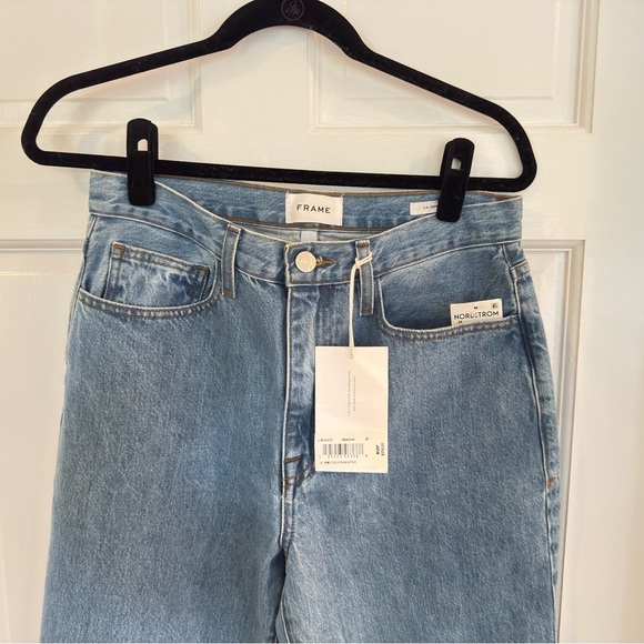 NWT Frame Denim Le Jane Crop straight leg high rise jeans Size 28 - Picture 2 of 7
